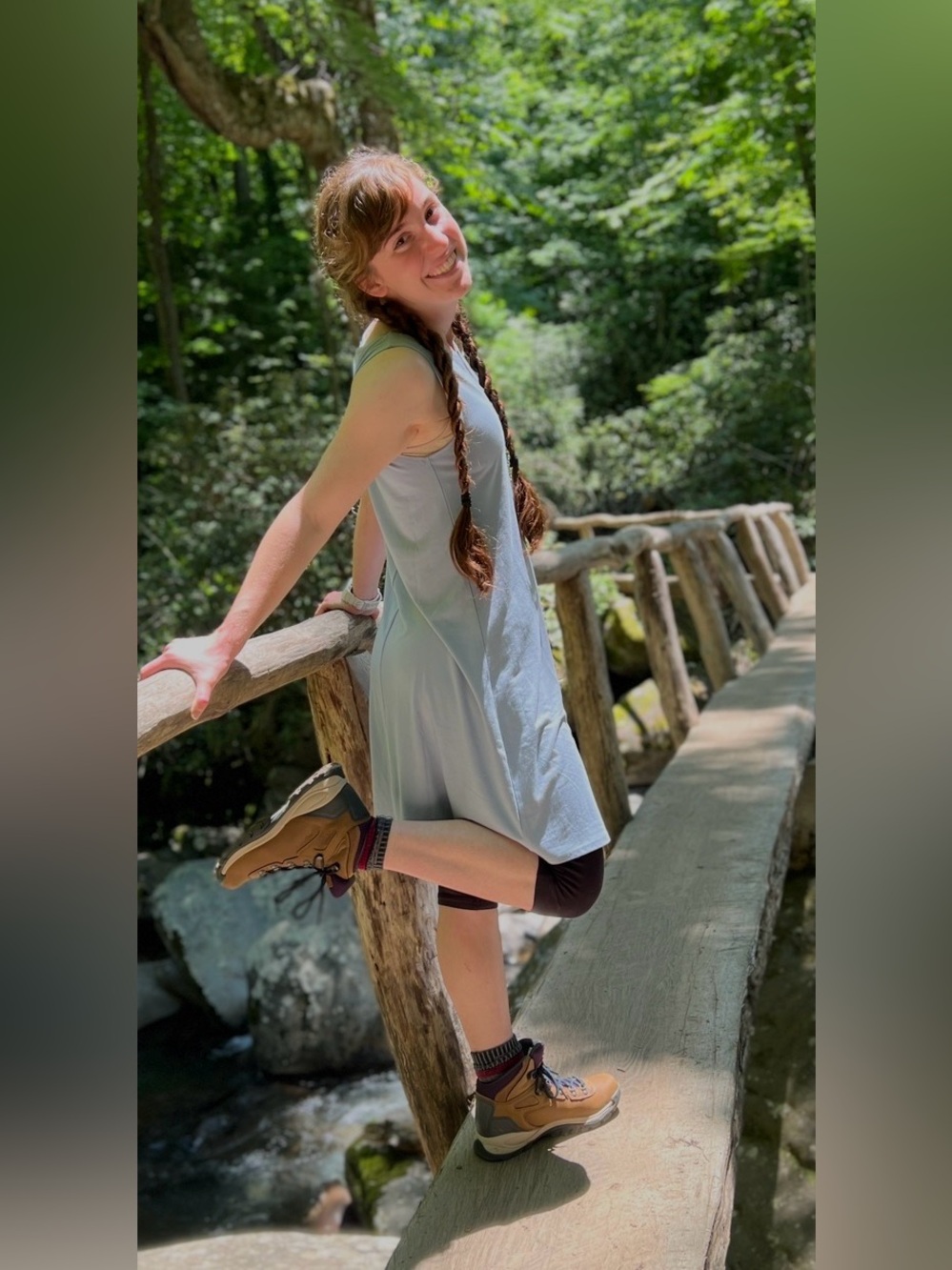 FreeFly Bamboo Blue Sleeveless Active Dress
